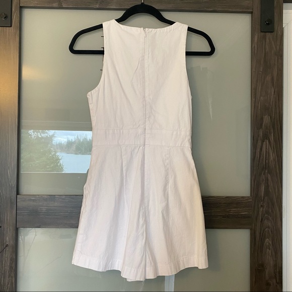 Kookai brand white shorts romper - Picture 3 of 4